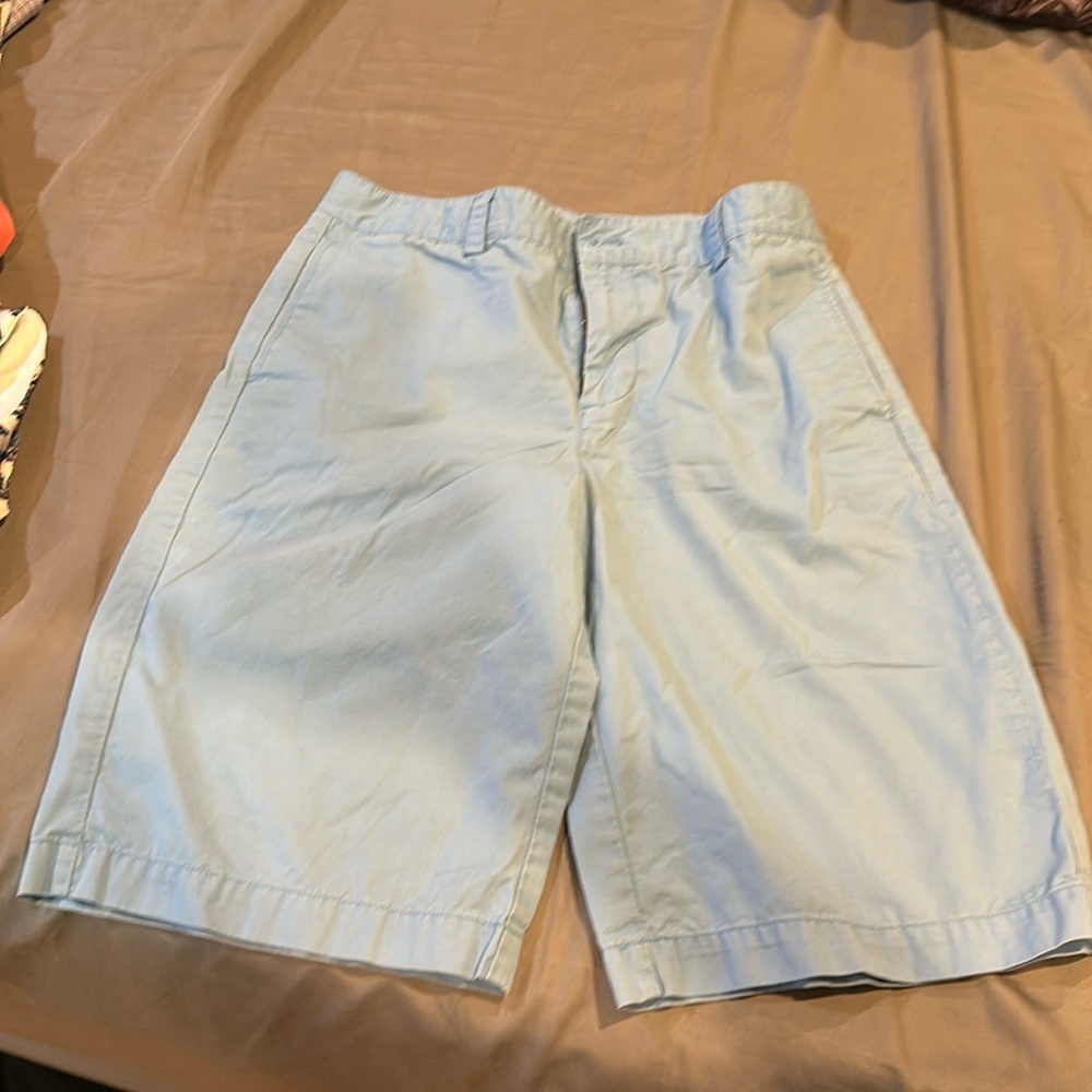 Boys Vineyard Vines shorts adjustable waist size 18 blue